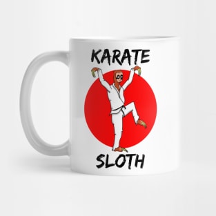 Sloth Karate Mug